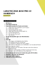 Предварительный просмотр 22 страницы Lumatek LUMLED0011 Manual