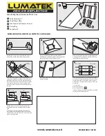 Предварительный просмотр 1 страницы Lumatek Pro DE Reflector Assembly Instructions & Parts List