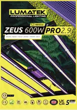 Lumatek ZEUS 600W PRO 2.9 Manual предпросмотр