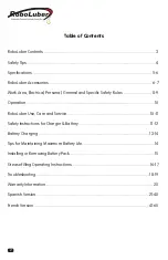 Preview for 2 page of Lumax Roboluber LX-1182 Operational Manual