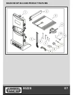 Предварительный просмотр 9 страницы Lumber Jack BS228 Safety And Operating Manual