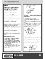 Предварительный просмотр 10 страницы Lumber Jack DP13-580B Safety And Operating Manual