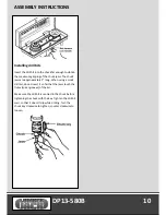 Предварительный просмотр 12 страницы Lumber Jack DP13-580B Safety And Operating Manual