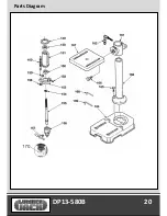 Предварительный просмотр 22 страницы Lumber Jack DP13-580B Safety And Operating Manual