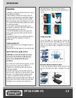 Предварительный просмотр 14 страницы Lumber Jack DP16-910B-VS Operating Manual