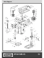 Предварительный просмотр 23 страницы Lumber Jack DP16-910B-VS Operating Manual