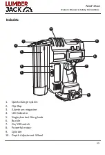 Предварительный просмотр 7 страницы Lumber Jack LSG18G Original Manual