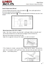 Предварительный просмотр 11 страницы Lumber Jack LSG18G Original Manual