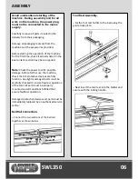 Предварительный просмотр 8 страницы Lumber Jack SWL350 Safety And Operating Manual