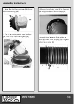 Предварительный просмотр 10 страницы Lumberjack BDE1200 Safety And Operating Manual