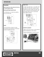 Preview for 11 page of Lumberjack BM16 Operating Manual