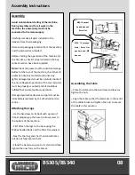 Предварительный просмотр 10 страницы Lumberjack BS305 Original Instructions Manual