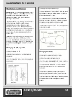 Предварительный просмотр 16 страницы Lumberjack BS305 Original Instructions Manual