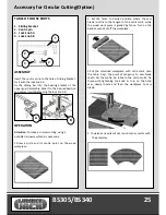 Предварительный просмотр 27 страницы Lumberjack BS305 Original Instructions Manual