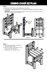 Предварительный просмотр 10 страницы Lumberjack DINING CHAIR Manual