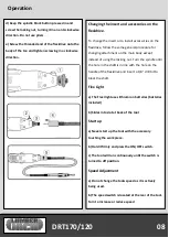 Предварительный просмотр 10 страницы Lumberjack DRT170/120 Safety And Operating Manual