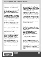 Preview for 4 page of Lumberjack LS370 Original Instructions Manual