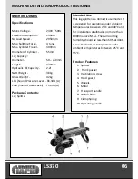 Preview for 8 page of Lumberjack LS370 Original Instructions Manual