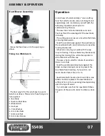 Preview for 9 page of Lumberjack SS406 Safety And Operating Manual