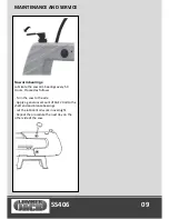 Preview for 11 page of Lumberjack SS406 Safety And Operating Manual