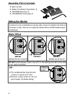 Предварительный просмотр 4 страницы Lumberjack ST2000-15 User Manual