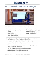 Предварительный просмотр 9 страницы Lumedica OQ LabScope User Manual