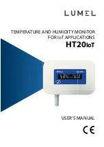 Lumel HT20IoT User Manual предпросмотр