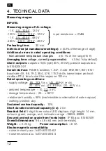 Preview for 12 page of Lumel N20HPLUS User Manual & Quick Start