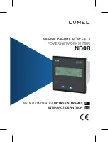 Lumel ND08 User Interface Definition предпросмотр