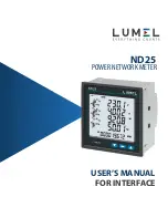 Lumel ND25 User Manual предпросмотр