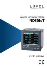 Lumel ND30IoT User Manual предпросмотр