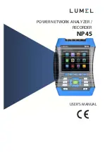 Lumel NP45 User Manual preview