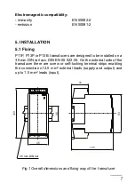 Предварительный просмотр 7 страницы Lumel P11P Service Manual