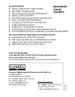 Предварительный просмотр 24 страницы Lumel P18-0 User Manual