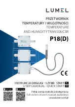 Lumel P18 User Manual & Quick Start предпросмотр