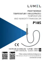 Lumel P18S User Manual & Quick Start предпросмотр