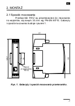 Preview for 3 page of Lumel P21Z Series Quick Start Manual