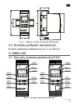 Предварительный просмотр 3 страницы Lumel P30H User Manual & Quick Start