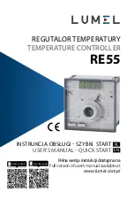 Lumel RE55 User Manual предпросмотр