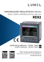 Lumel RE92 User Manual предпросмотр