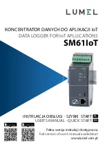Lumel SM61IoT User Manual & Quick Start preview