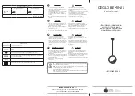 LUMEN CENTER ITALIA ICEGLOBE MINI S Assembly Istructions предпросмотр