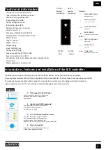 Предварительный просмотр 2 страницы Lumen Aquatech Doo WF-C User Manual