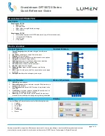 Предварительный просмотр 1 страницы Lumen Grandstream DP750 Series Quick Reference Manual