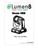 Предварительный просмотр 1 страницы lumen8 Beam 5RE User Manual