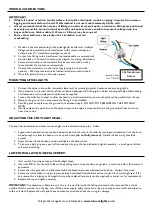 Предварительный просмотр 2 страницы Lumena Ultra-Spike Light Instructions