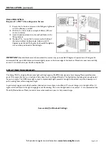 Предварительный просмотр 3 страницы Lumena VIAMAX Hiway MAX 40W PIR Solar Street Light User Manual