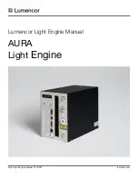 Preview for 1 page of Lumencor AURA Light Engine Manual