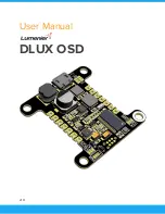 Lumenier DLUX OSD User Manual preview