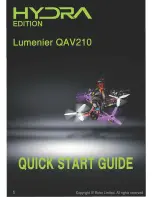 Lumenier Hydra Edition QAV210 Quick Start Manual preview